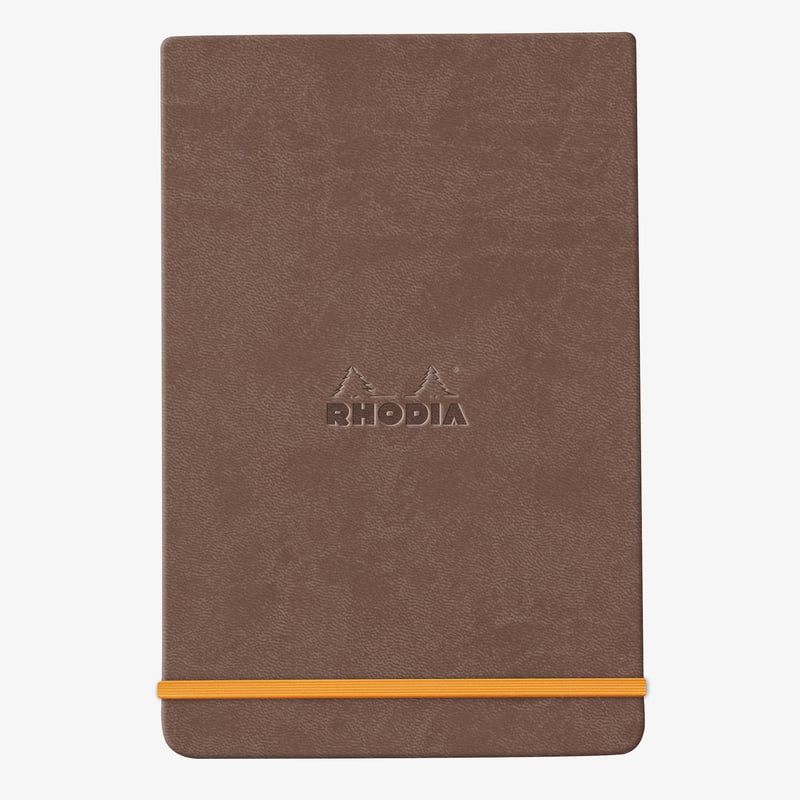Rhodia Rhodia Webnotepad - A5 - Chocolate - Lined