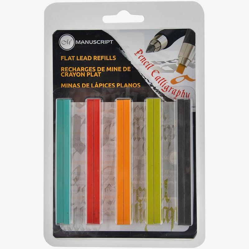 Manuscript Manuscript Callicreative Lettering Pencil - Flat Lead Set