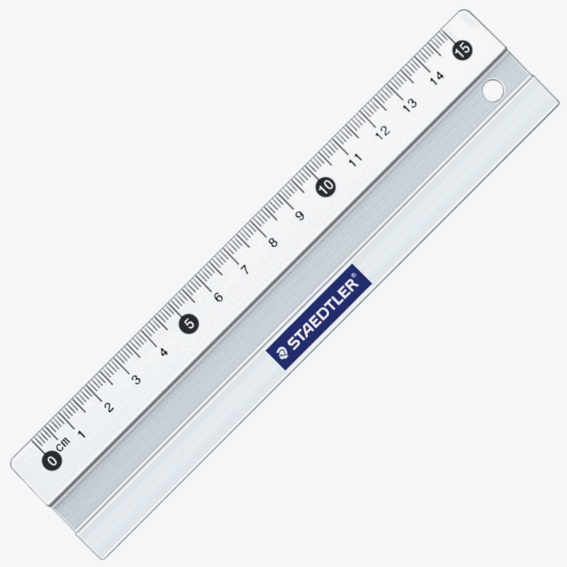 Staedtler Staedtler Mars Metal Ruler - 15cm