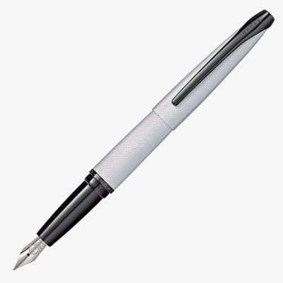 Cross ATX Fountain Pen - Brushed Chrome