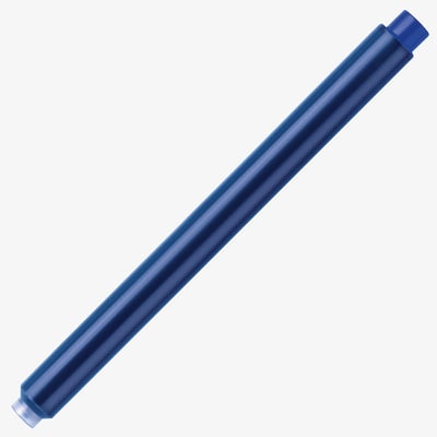 Faber-Castell Long Ink Cartridge - Erasable Blue (Pack of 5)