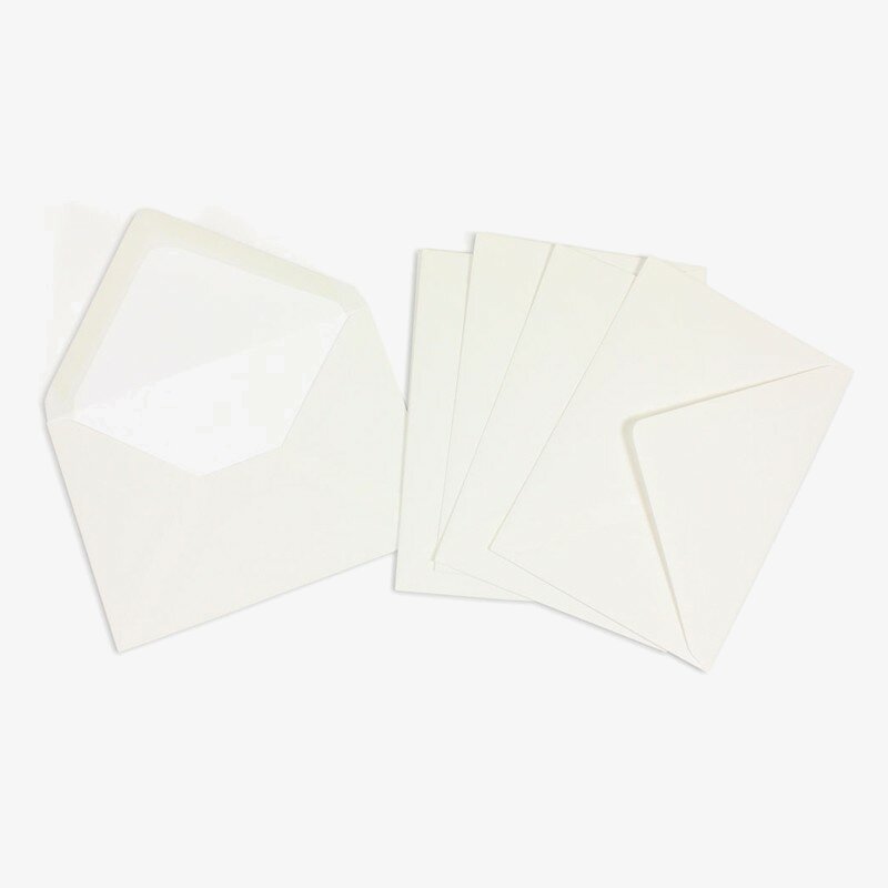 Crown Mill Crown Mill Computer Line C6 100gsm Envelopes - Pack of 50 - White