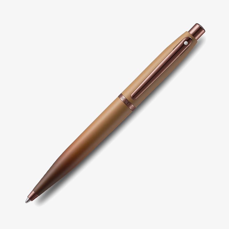 Sheaffer Sheaffer VFM Ballpoint Pen -  Coffee Edition PVD Trim