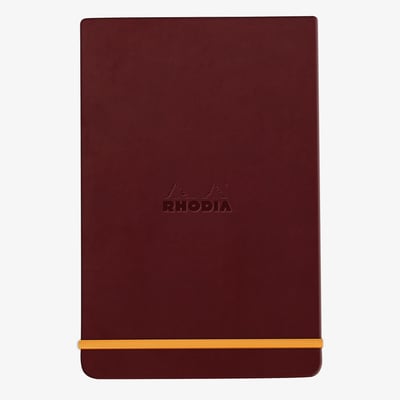 Rhodia Webnotepad - Small - Burgundy - Lined