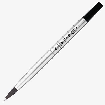 Parker Quink Rollerball Refill - Black Fine