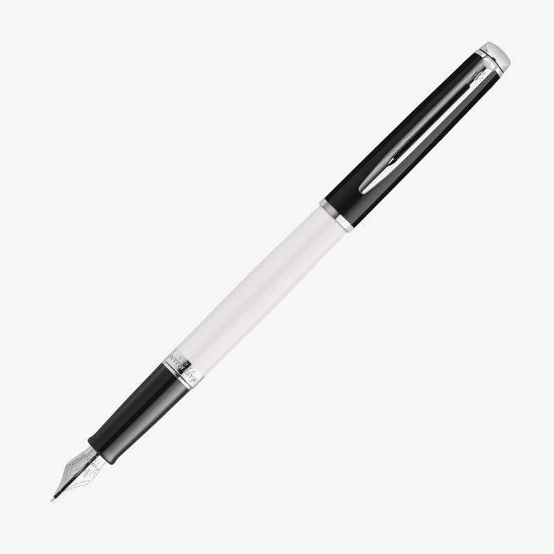 Waterman Waterman Hemisphere Fountain Pen - Black & White