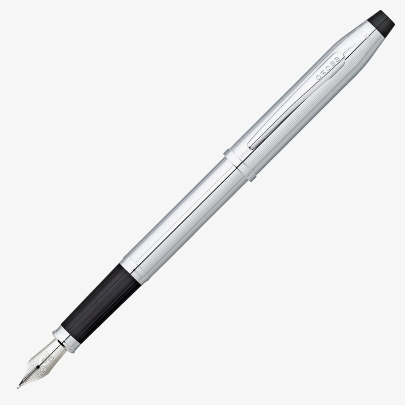 Cross Cross Century II Fountain Pen - Lustrous Chrome