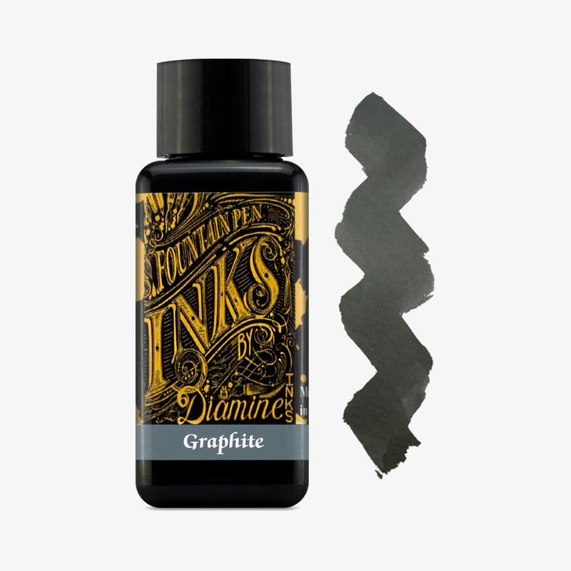 Diamine Inks Diamine Ink Bottle 30ml - Graphite