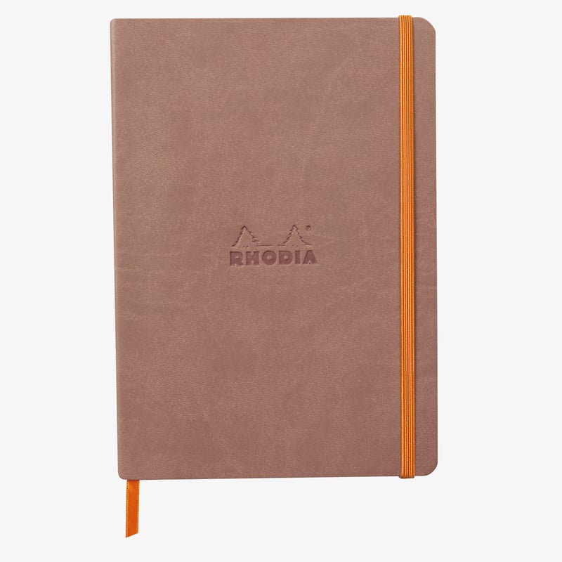 Rhodia Rhodia Softcover Notebook - A5 - Rosewood - Dotted