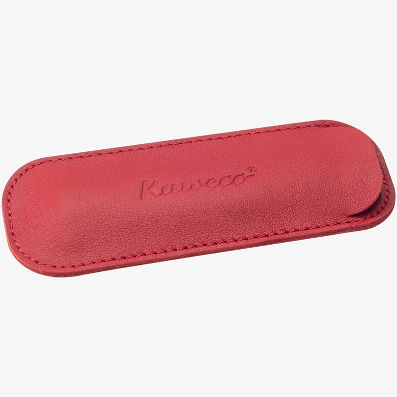 Kaweco Kaweco Eco Leather Pouch for Sport Pens - Chilli Pepper - Double