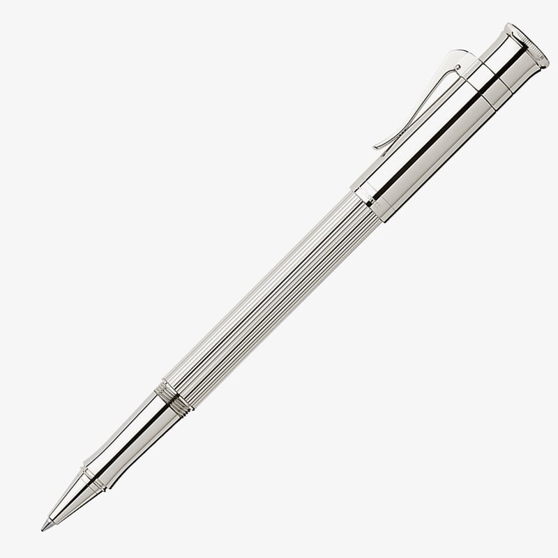 Graf von Faber-Castell Graf von Faber-Castell Classic Rollerball Pen - Platinum Plated