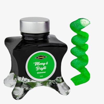 Diamine Inkvent Christmas Ink Bottle 50ml - Merry & Bright