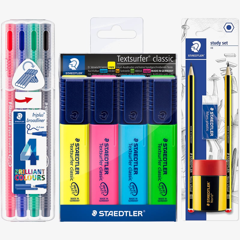 Staedtler Back to School Bundle - Revision