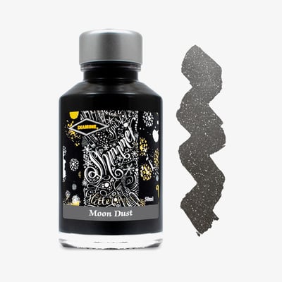Diamine Shimmering Ink Bottle 50ml - Moon Dust