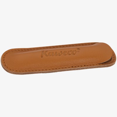 Kaweco Eco Leather Pouch for Liliput Pens - Brandy - Double