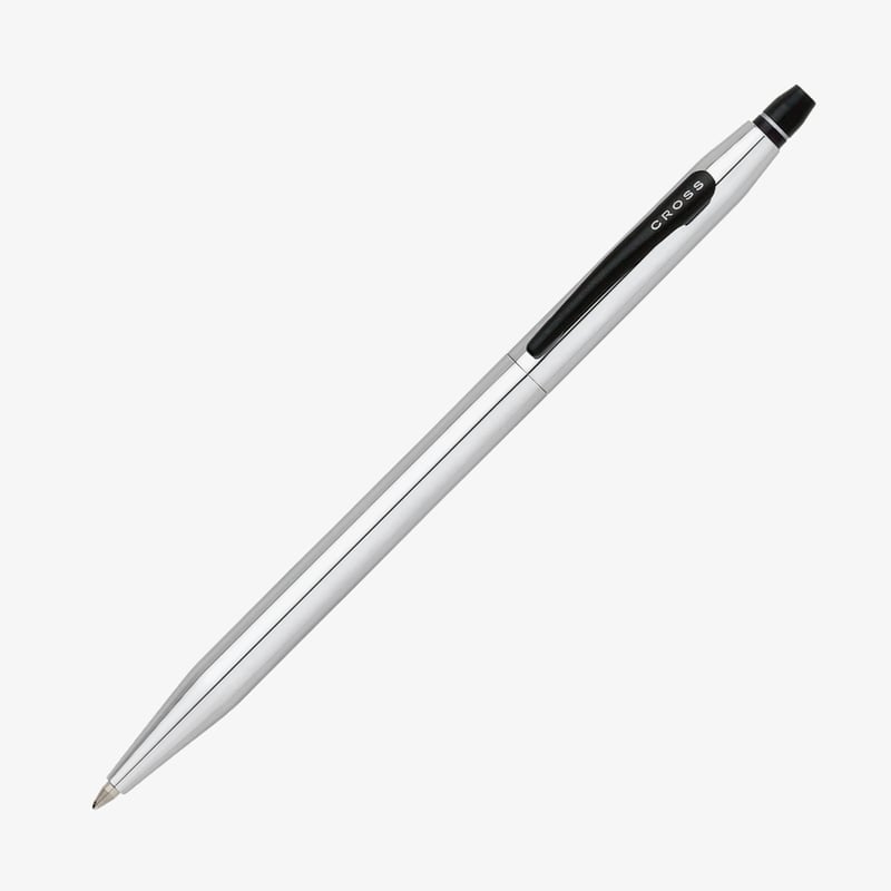 Cross Cross Click Rollerball Pen - Chrome Black Trim