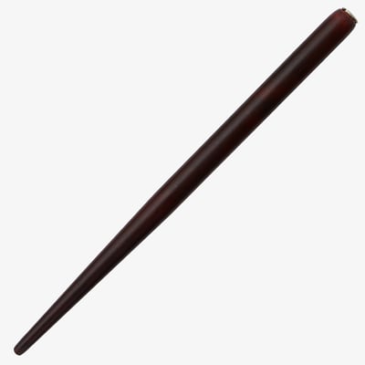 Manuscript Dip Pen Holder - Plain Mahogany