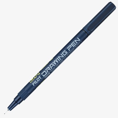 Pilot DR Drawing Pen - Black - 0.2mm (SWN-DR-02-B)
