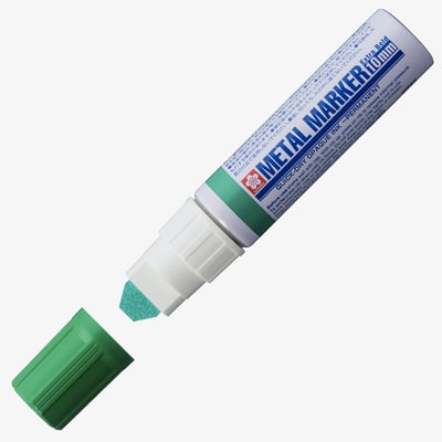 Sakura Metal Marker - Extra Broad - Green