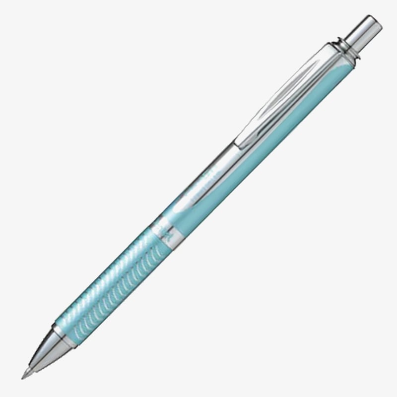 Pentel Pentel EnerGel Sterling Rollerball Pen - 0.7mm - Baby Blue (Gift Boxed)