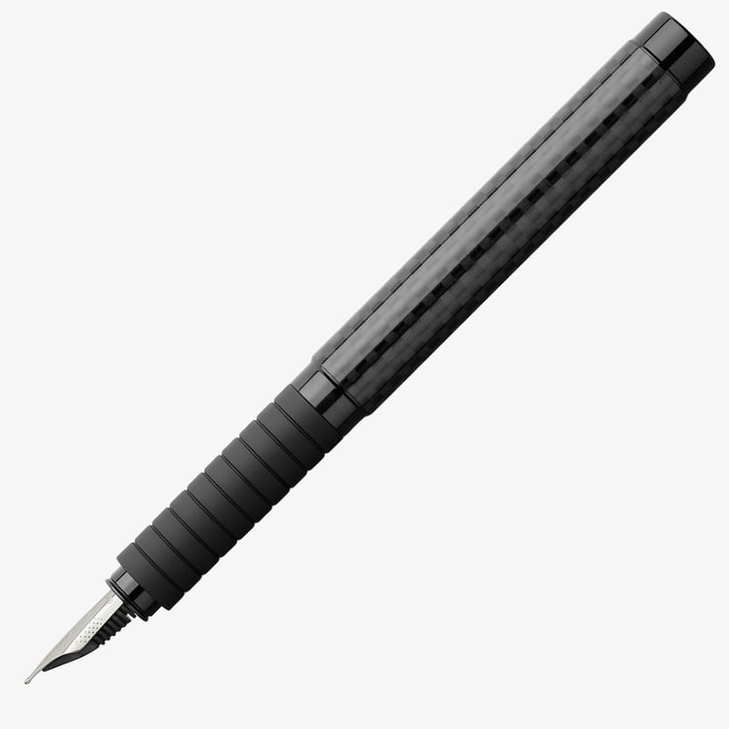 Faber-Castell Faber-Castell Essentio Fountain Pen - Black Carbon
