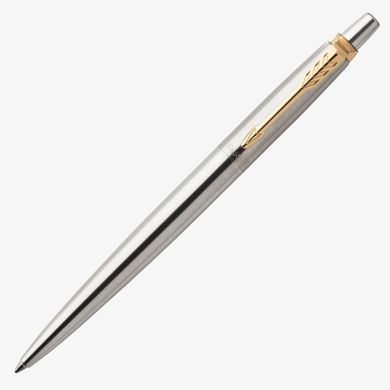 Parker Parker Jotter Ballpoint Pen - Stainless Steel Gold Trim