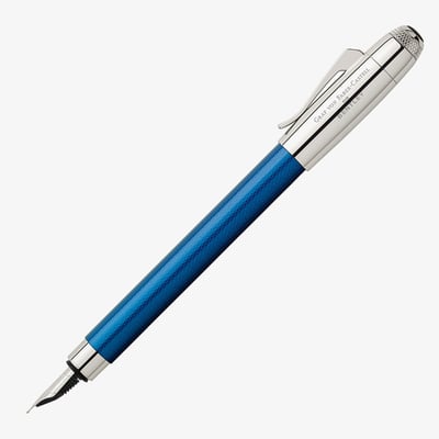 Graf von Faber-Castell for Bentley Fountain Pen - Sequin Blue