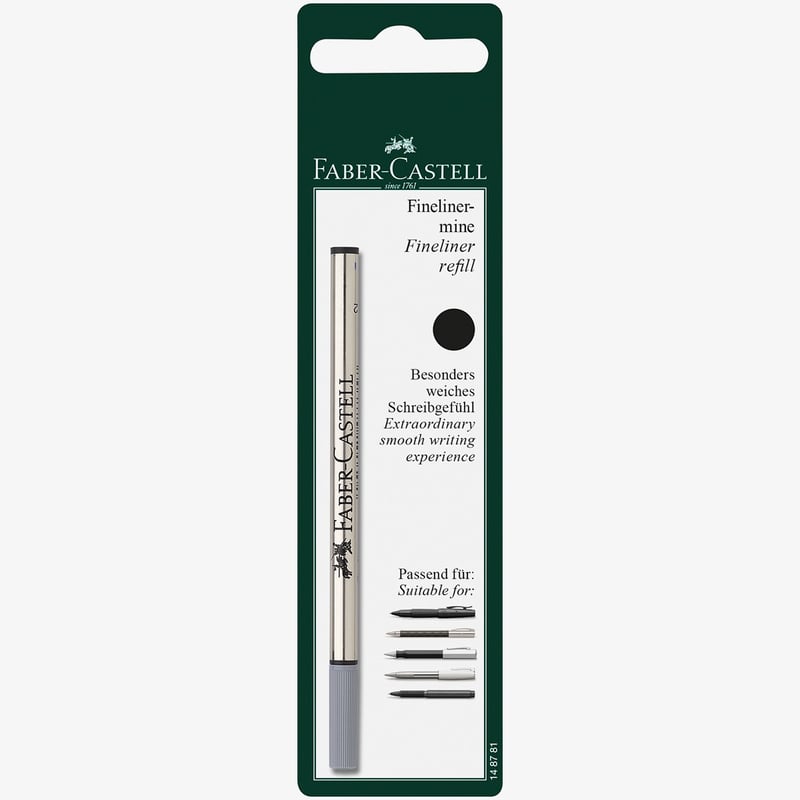 Faber-Castell Faber-Castell Fineliner Refill - Black