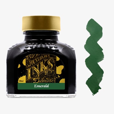 Diamine Ink Bottle 80ml - Emerald