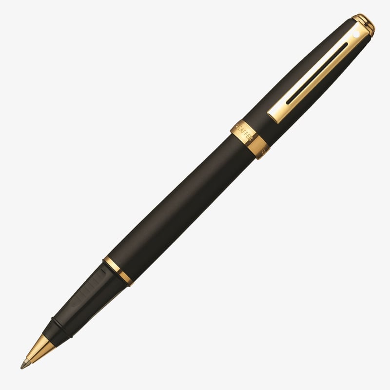 Sheaffer Sheaffer Prelude Rollerball Pen - Matte Black Gold Trim
