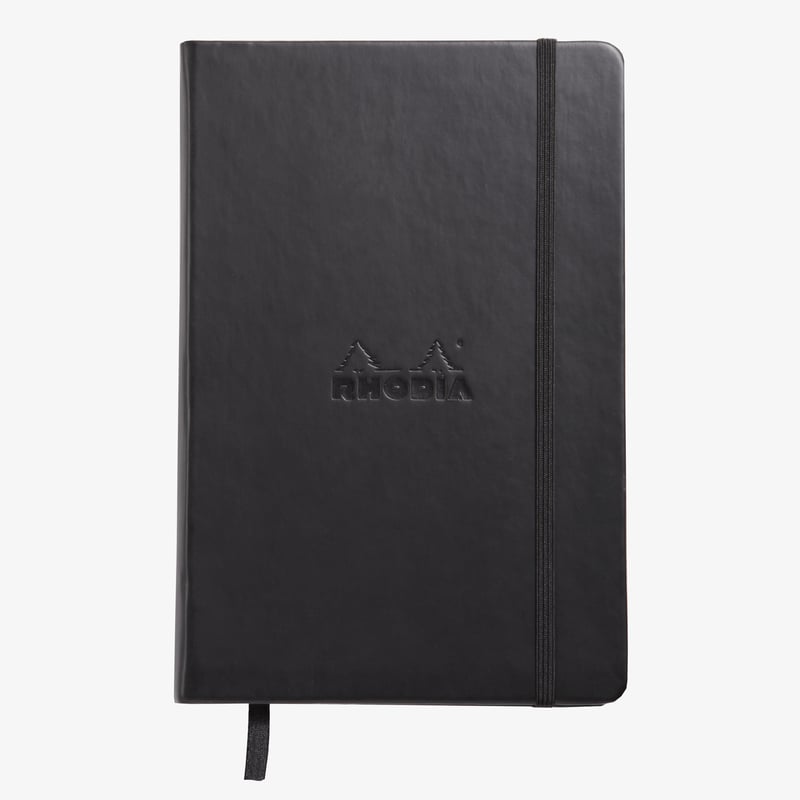 Rhodia Webnotebook - Medium - Black - Plain