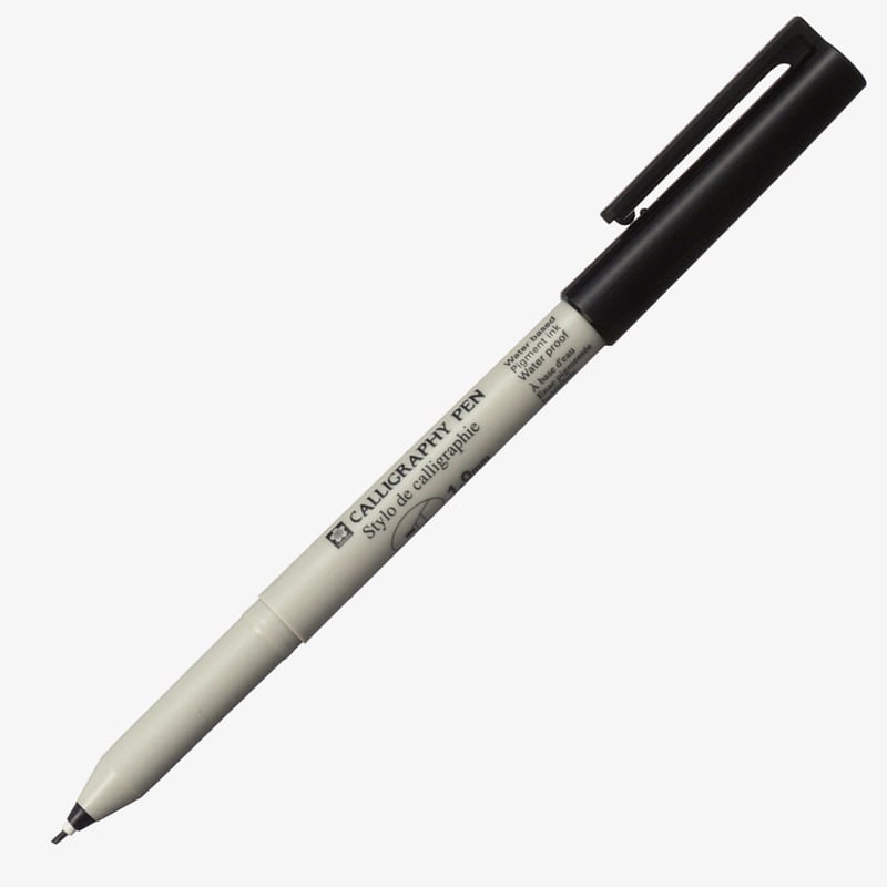 Sakura Sakura Calligraphy Pen - 1.0mm - Black