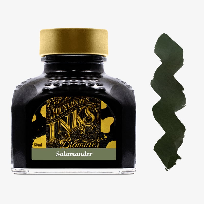 Diamine Inks Diamine Ink Bottle 80ml - Salamander