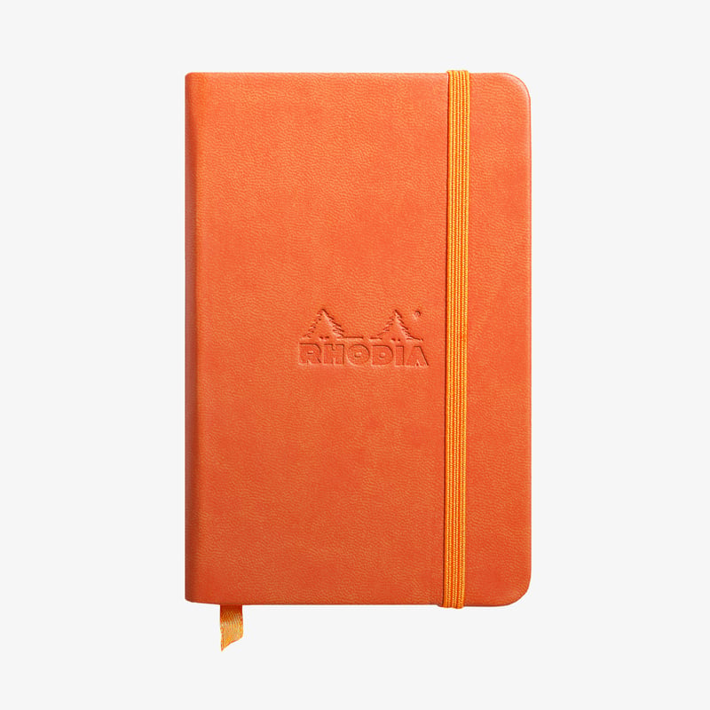 Rhodia Rhodia Hardcover Notebook - Small - Tangerine - Plain