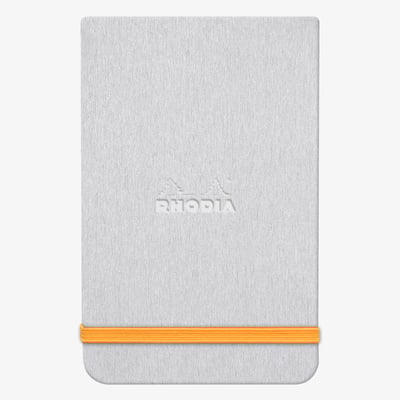 Rhodia Webnotepad - Small - Silver - Lined