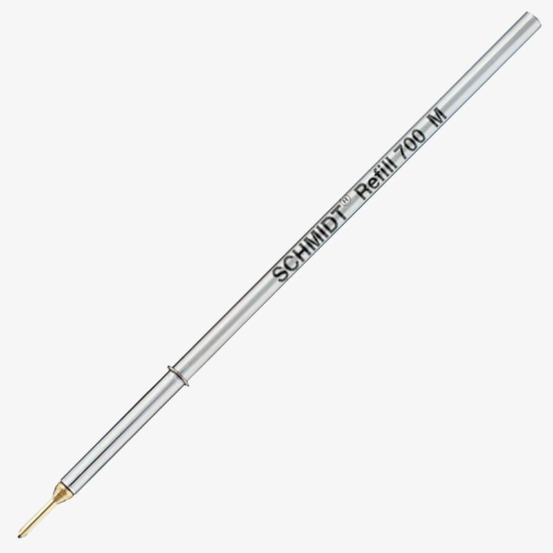 Schmidt Schmidt A2 700 Ballpoint Refill - Medium - Silver-White