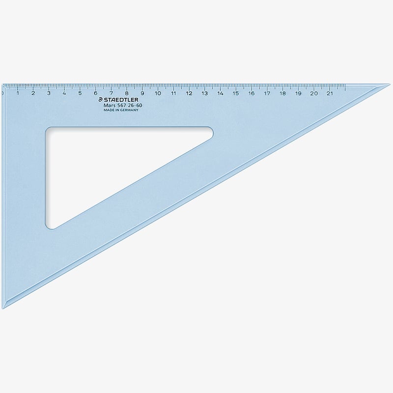Staedtler Staedtler Mars Set Square - 26cm 60°/30°
