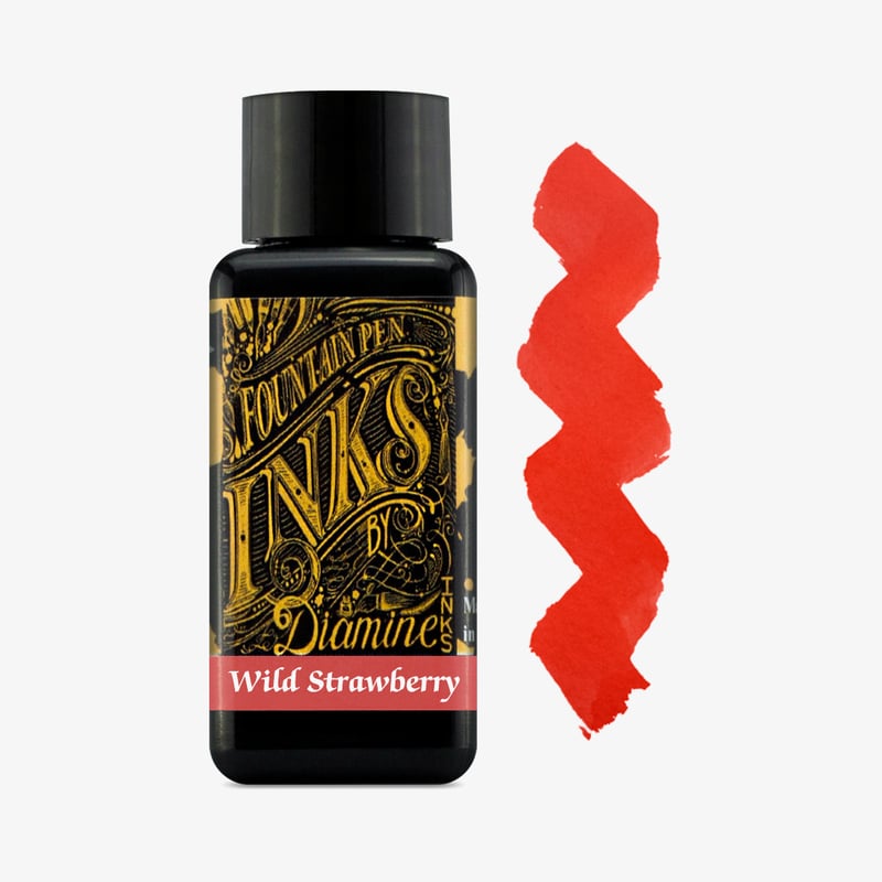 Diamine Inks Diamine Ink Bottle 30ml - Wild Strawberry