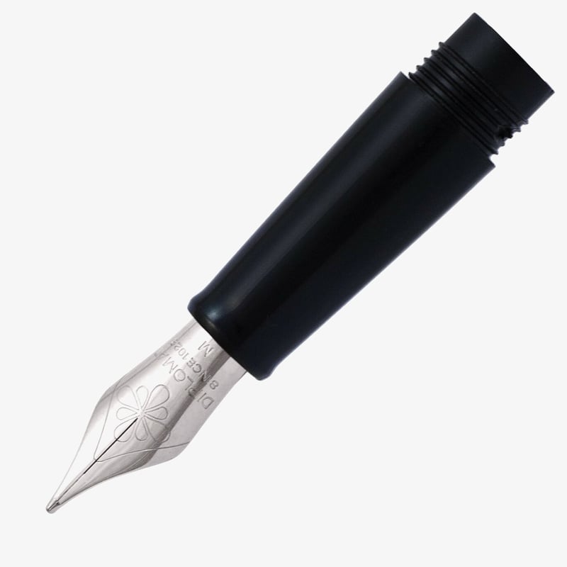 Diplomat Diplomat Traveller Black Nib - Stainless Steel