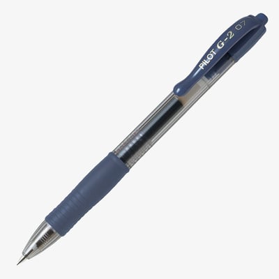 Pilot G207 Gel Ink Rollerball Pen - Blue Black