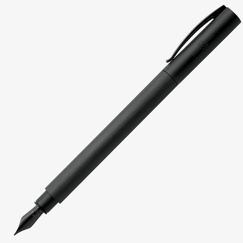 Faber-Castell Faber-Castell Ambition Fountain Pen - All Black