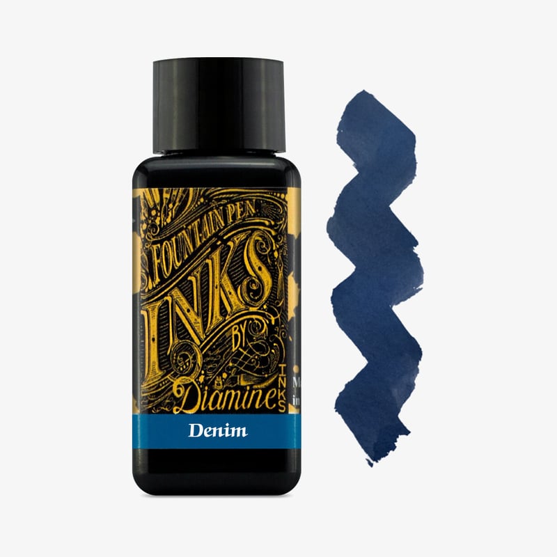 Diamine Inks Diamine Ink Bottle 30ml - Denim