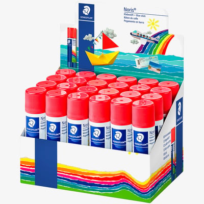 Staedtler Noris Club Glue Stick - 10g (Display Pack of 30)