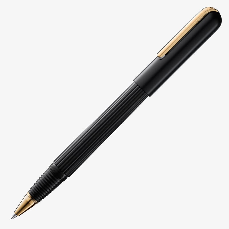 Lamy Lamy Imporium Rollerball Pen - Matte Black Gold Trim