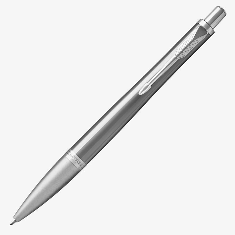 Parker Parker Urban Premium Ballpoint Pen - Silvered Powder Chrome Trim