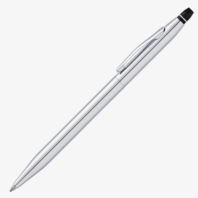 Cross Click Ballpoint Pen - Polished Chrome