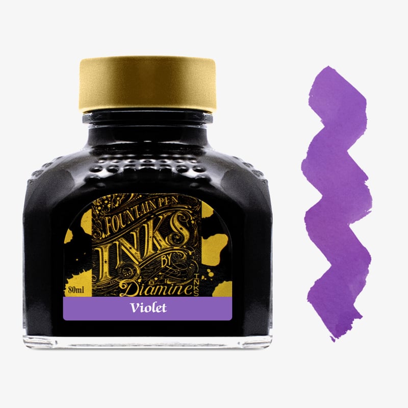 Diamine Inks Diamine Ink Bottle 80ml - Violet