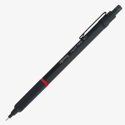 Rotring Rapid Pro Mechanical Pencil - Black - 0.70mm