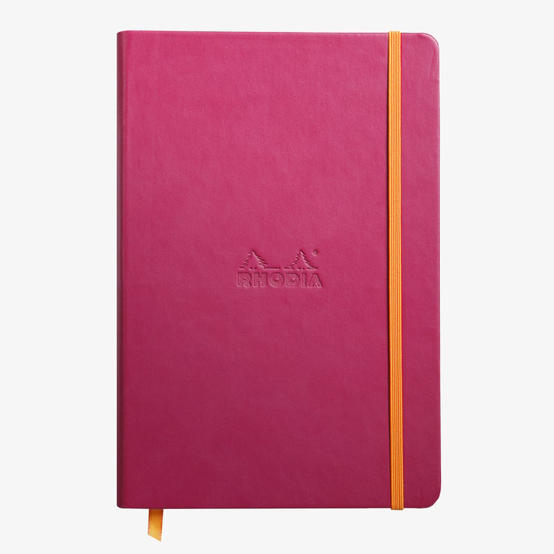 Rhodia Rhodia Hardcover Notebook - A5 - Raspberry - Lined