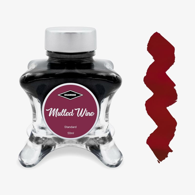 Diamine Inks Diamine Inkvent Christmas Ink Bottle 50ml - Mulled Wine